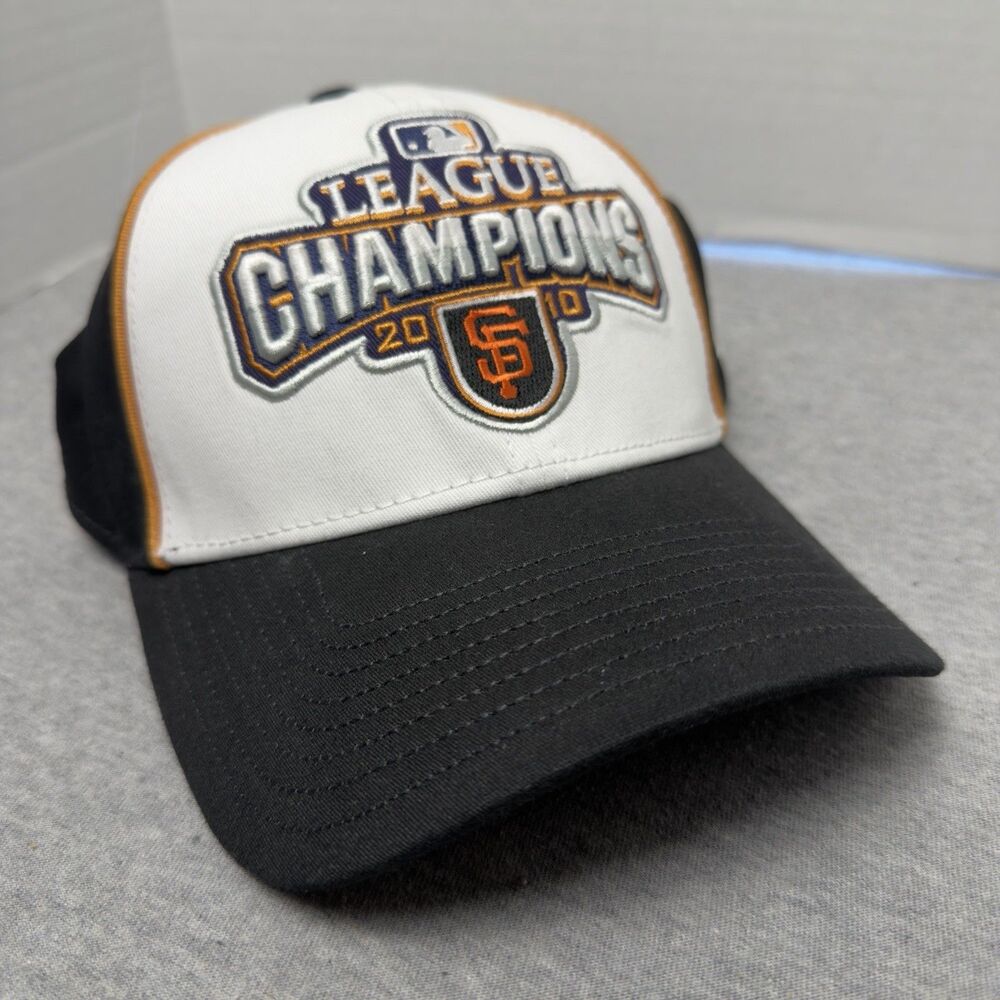 San Francisco Giants 2010 NL League Champions New Era 39Thirty Hat OSFA